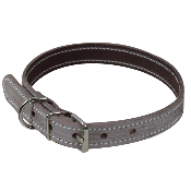Collier de chien Marron Glacé