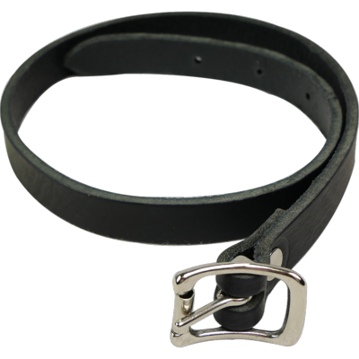 Lanière cuir pour sacoches de randonnée 60 cm x 16mm