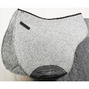 Tapis de selle wool endurance gris sans amortisseur