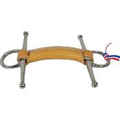 Mors a aiguille en cuir rond