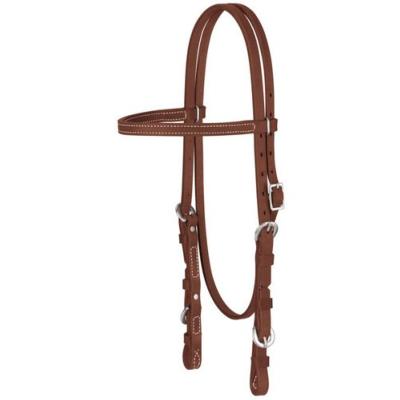 Bride US frontal classique - cuir Harness