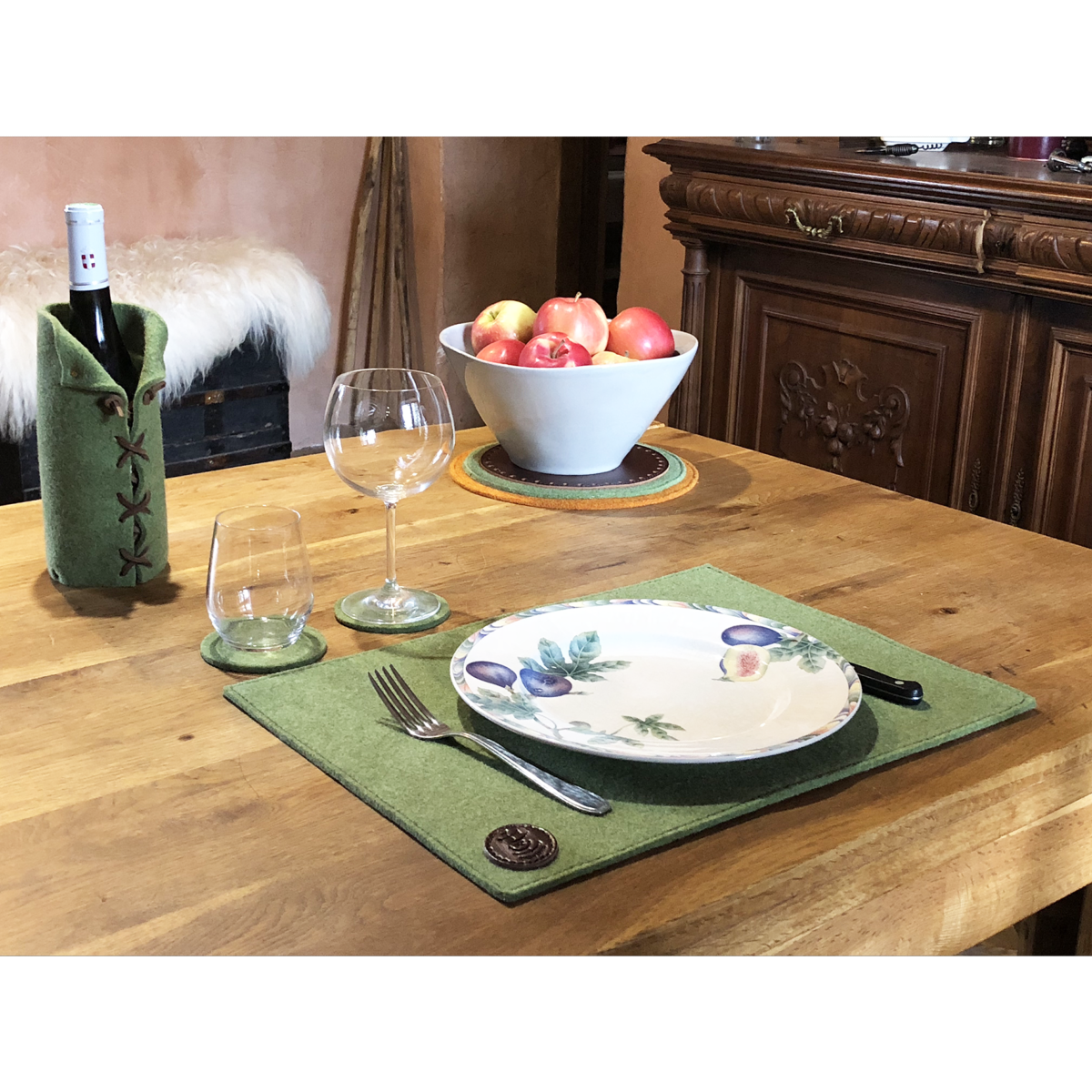Set De Table En Feutre De Laine | Ronzon Legend
