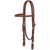Bride US frontal classique - cuir Harness