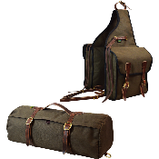 Pack de bagagerie de randonnée à cheval - Grizzly bronze